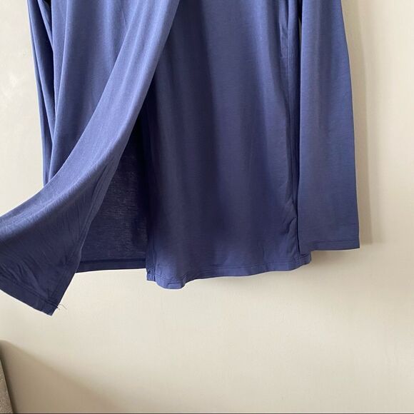 ARITZIA-THE Group Babaton Tie Front Soft Long Sleeve (XS) - Picture 8 of 11